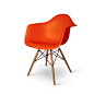 全部尺寸 | Eames DAW orange replica | Flickr - 相片分享！