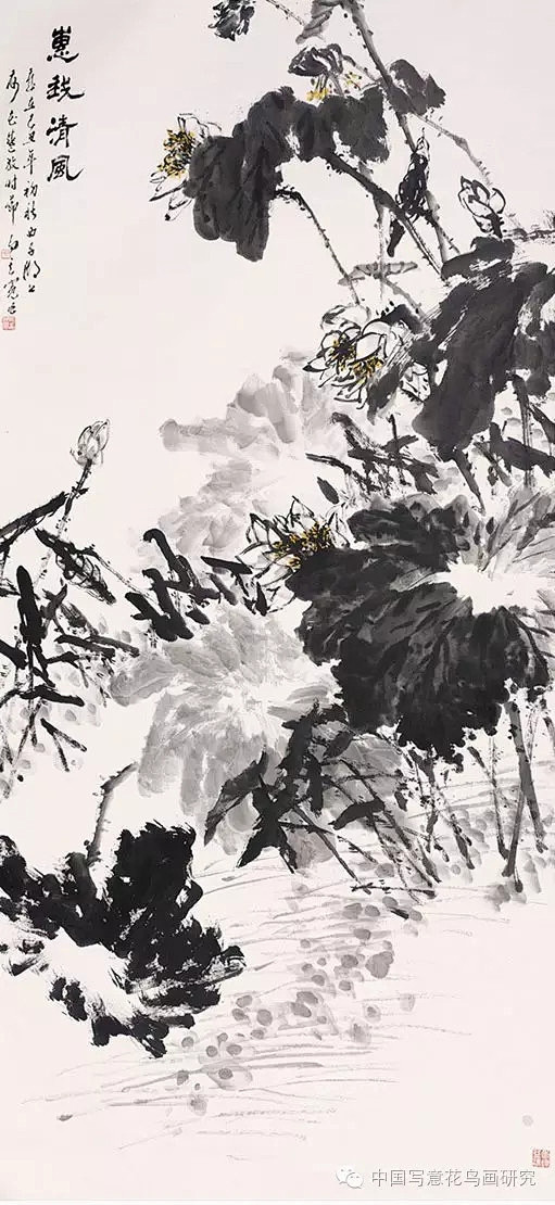 马其宽国画花鸟作品