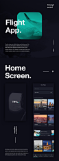 Flight App Concept + UI Kit : Travelers today want a flight booking app that takes care of the booking along with logistics so that they can just sit back and relax. Sadly, most of the apps out there don't focus on post booking experience. So I designed a