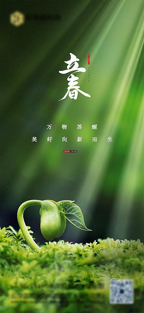 立春节气海报