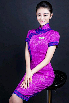 中网美女录采集到旗袍服饰