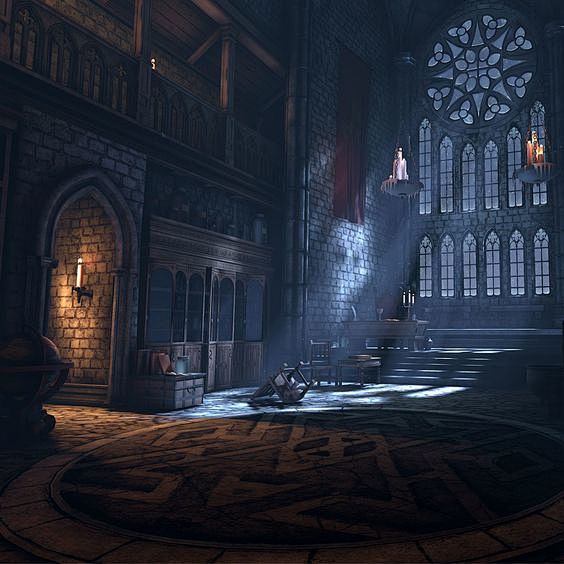 Gothic Interior, Ang...