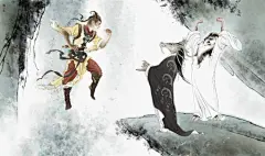 【图片】【推荐插画家张旺系列作品】西游之齐天大圣【涂个毛吧】_百度贴吧