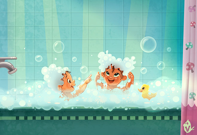 Bubble Bath Hairdos,...