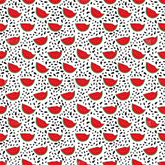 西瓜,动物手,四方连续纹样,华丽的,清新,纺织品,食品,维生素,熟的,绘制