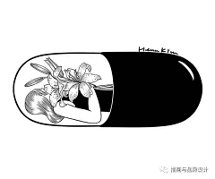 橙子鱼-0采集到线稿手稿针管笔插画