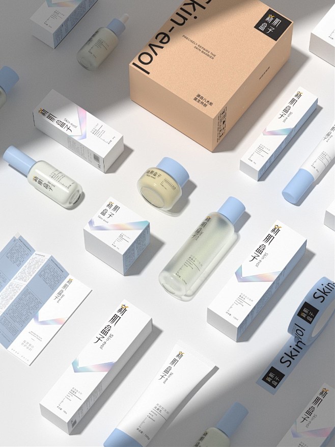 专业医美品牌设计 护肤品VI 医美包装设...