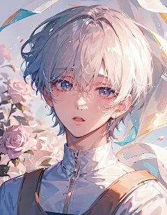 玫瑰与小王子|男头头像壁纸❤️