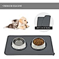 Amazon.com: Reopet Silicone Dog Cat Bowl Mat Non-Stick Food Pad Water Cushion Waterproof : 宠物用品