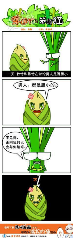 漫悠悠原创漫画采集到幸运竹与笨熊猫