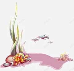 海底水草高清素材 png 页面网页 平面电商 创意素材 png素材