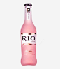 RIO粉色瓶装鸡尾酒png免抠素材_新图网 https://ixintu.com 产品实物 粉色 鸡尾酒 RIO