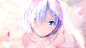 Anime 1920x1080 Re: Zero Kara Hajimeru Isekai Seikatsu blue eyes blue hair maid Rem (Re: Zero) anime girls anime