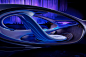avatar-inspired mercedes-benz VISION AVTR concept lands at CES 2020 :  
