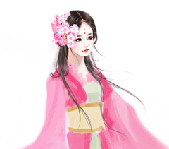 Romanticst采集到日边红杏倚云栽