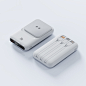 自带线magsafe磁吸充电宝2万毫安无线快充移动电源便携power bank