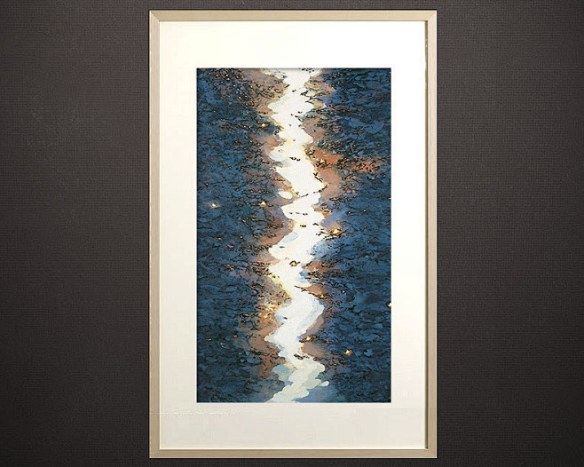 现代装饰画抽象油画餐厅挂画简约玄关壁画有...
