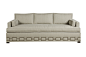 Before Long Sofa from Mia Malcolm Studio : SEAT DEPTH: 24” SEAT HEIGHT: 18” OUTSIDE DEPTH: 35” LENGTH: 89” 
We know friends stay over, kids nap and Mamas need to stretch out. A single cushion comes in handy when we design lifestyle furniture. The nail hea