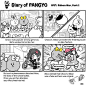 #DiaryofPANGYO  EP.17 "Ribbon war part1" #PANGYOCARTOON #cartoon #webtoon #linefriends