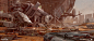 Destiny: Cabal Base, Dorje Bellbrook : An early concept of a Cabal base on Mars.

Photoshop