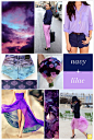 Color Crush: Navy + Lilac