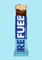 3D illustrations of protein bars. Zbrush to create the shape, Cinema4D Redshift render.