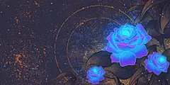 唯美国潮牡丹花卉手绘插画海报.psd