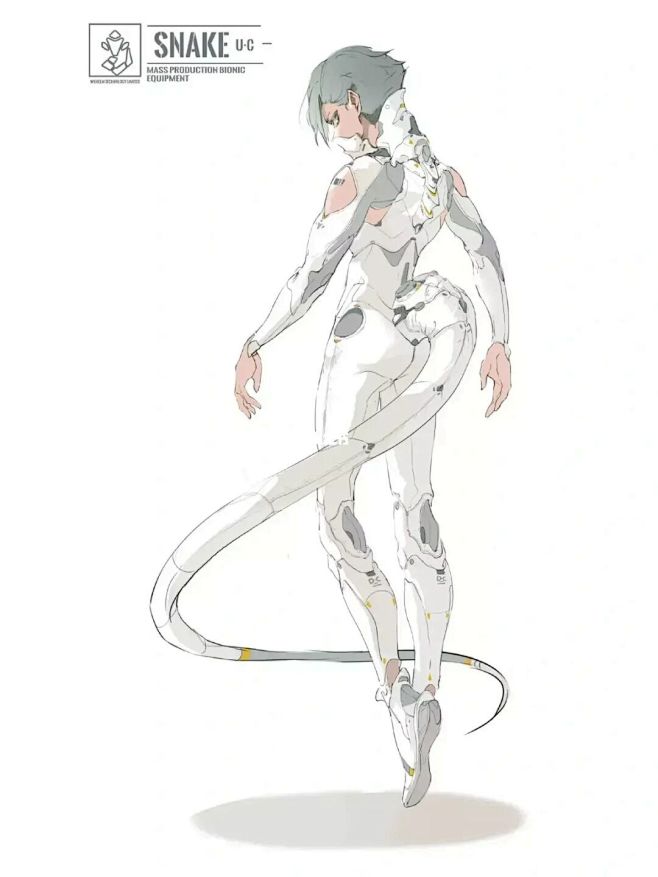 这机械兽娘（姬），很赛博朋克哦② : 猫...