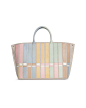 Ai Medium Variazoni Canvas & Leather Tote Bag