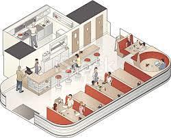 “isometric view gym”...