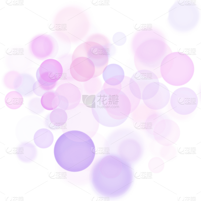 手绘-舞台灯光光斑装饰元素贴纸2