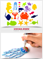 美乐 儿童画画套装创意贝壳绘画礼盒安全丙稀颜料 创意绘画礼物-tmall.com天猫