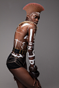 British Hair Awards 2016 - Afro Finalist Collection : Lisa Farrall 'Armour' hair collection shot by me.Styling: a+c:studioMakeup: Suhyun Kang-EmeryCollection nominated for the final of British Hairdresser of the Year Award Afro category and earned Lisa 3 