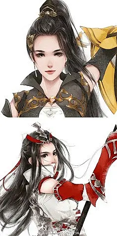古风 插画  唯美 #剑网三# 一醉江湖三十春…