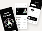 Zorlook -App product design app design payment cards application list banking app credit finance banking ios clean mobile web design minimal app