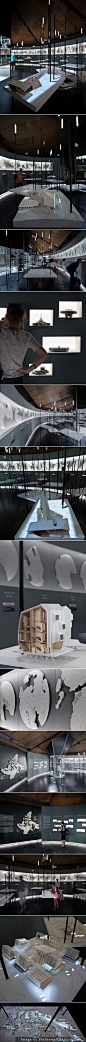 Venice Architecture Biennale 2014: visitors can examine soapstone carvings and peer through narrow peepholes inside Canada's biennale pavilion, which focusses on architecture's role in the Inuit communities of Nunavut – the country's youngest and most nor