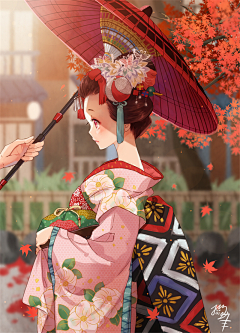 两只肥猫采集到和服