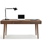 Highland Work Desk 64 Walnut