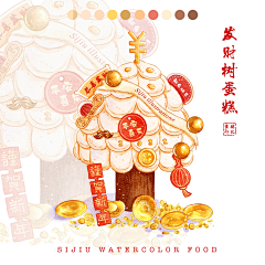 吃亿口香菜采集到水彩