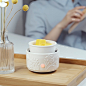 Amazon.com: Bobolyn Ceramic Electric Wax Melt Warmer Candle Waxing Warmer Burner Melt Wax Cube Melter Fragrance Warmer- Ideal Gift for Wedding, Spa and Aromatherapy : Home & Kitchen