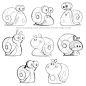 Snail-Project-Sketches.jpg (800×799) ★ Find more at http://www.pinterest.com/competing: 