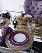 It's all about the details when it comes to a chic tablescape. #dining:
