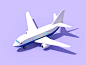 Lyft / Plane lyft flight plane gif isometric 3d c4d animation illustration