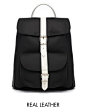 Grafea Monochrome Leather Backpack