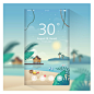 海滨沙滩 天气温度 天气应用 UI风景插画设计AI  ti209a7710