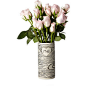 Rebekka Ferbrache Faux Bois Personalized Vase