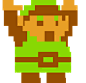 8-bit 3D: Link by *cezkid