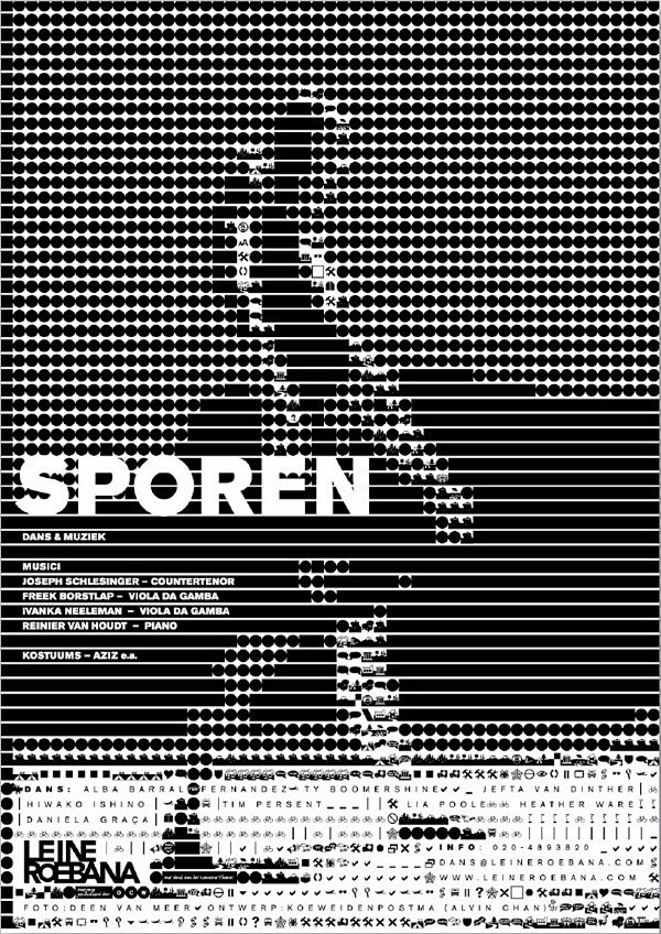 国外设计师字体图形海报设计采集大赛