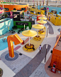 a modular construction approach enabled rapid assembly while maintaining a contemporary industrial style