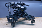 QUDROMEK , tle industry : Spider mech from TLEINDUSTRY.
